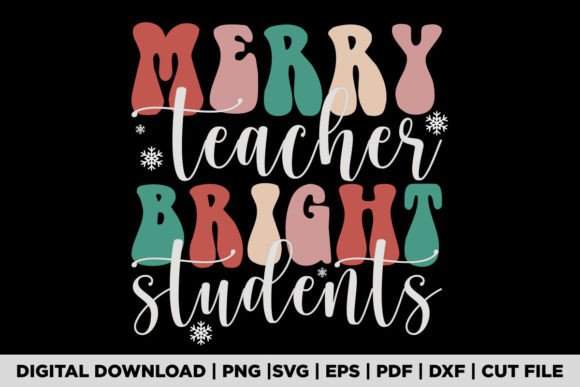 Merry Teacher Graphics: T-Shirt Designs Review