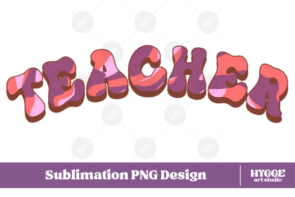 Retro Teacher PNG: School Kids Graphics & Illustrations