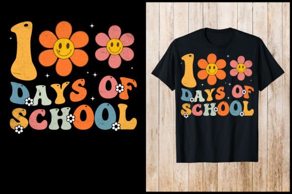 Reviewing 100 Days of School Retro Graphics
