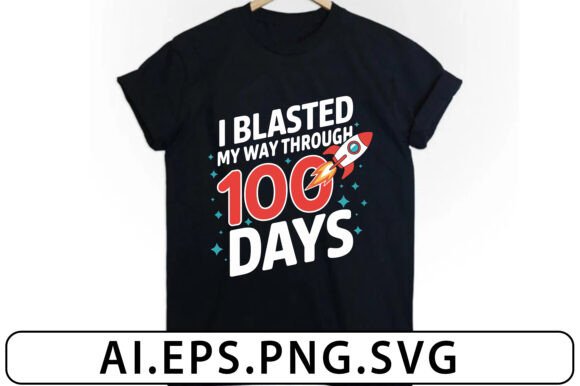 Reviewing 100 Days School T-Shirt Design Vector Graphics
