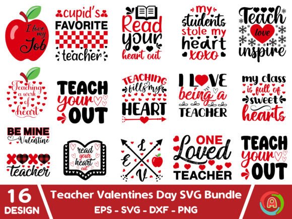 Reviewing Teacher Valentines Day for Embroidery