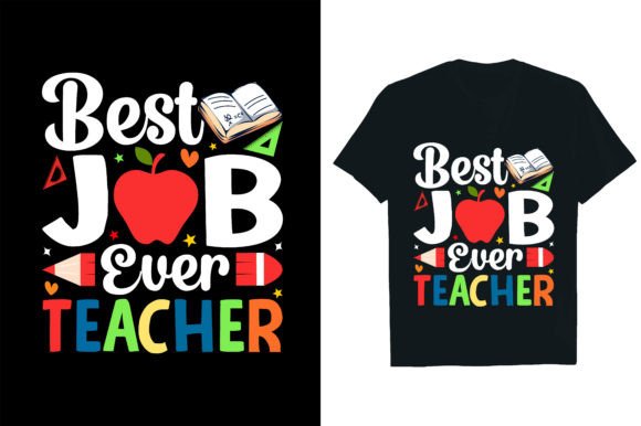 Reviewing the BEST JOB EVER TEACHER Design
