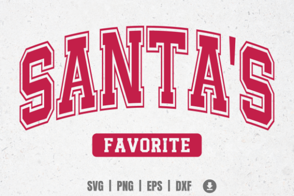 Santa's Favorite Graphics for T-Shirt Designs