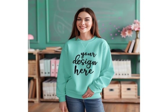 Teacher Mockup: Graphics for Hoodies Amp